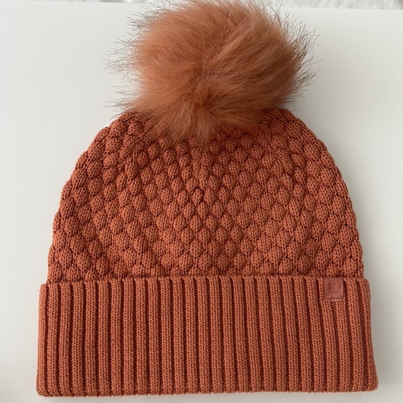 Lululemon Bubble Knit Pom Beanie NWT Pink Savanna PSAV LW9DSQS main image 7
